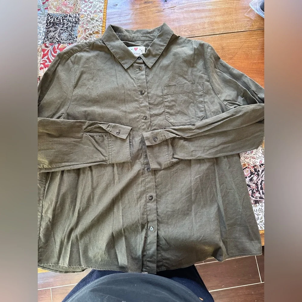 Sézane x CSAO embroidered Tomboy Shirt, EU 44 - Picture 4 of 6